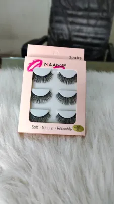 Maange 3d Natural Eyelash 3 pair 28no